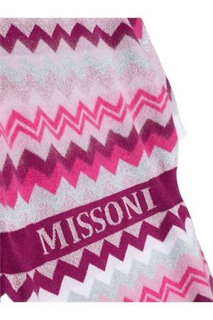 Abito in misto lana rosa MISSONI KIDS | MT1B21W0012999